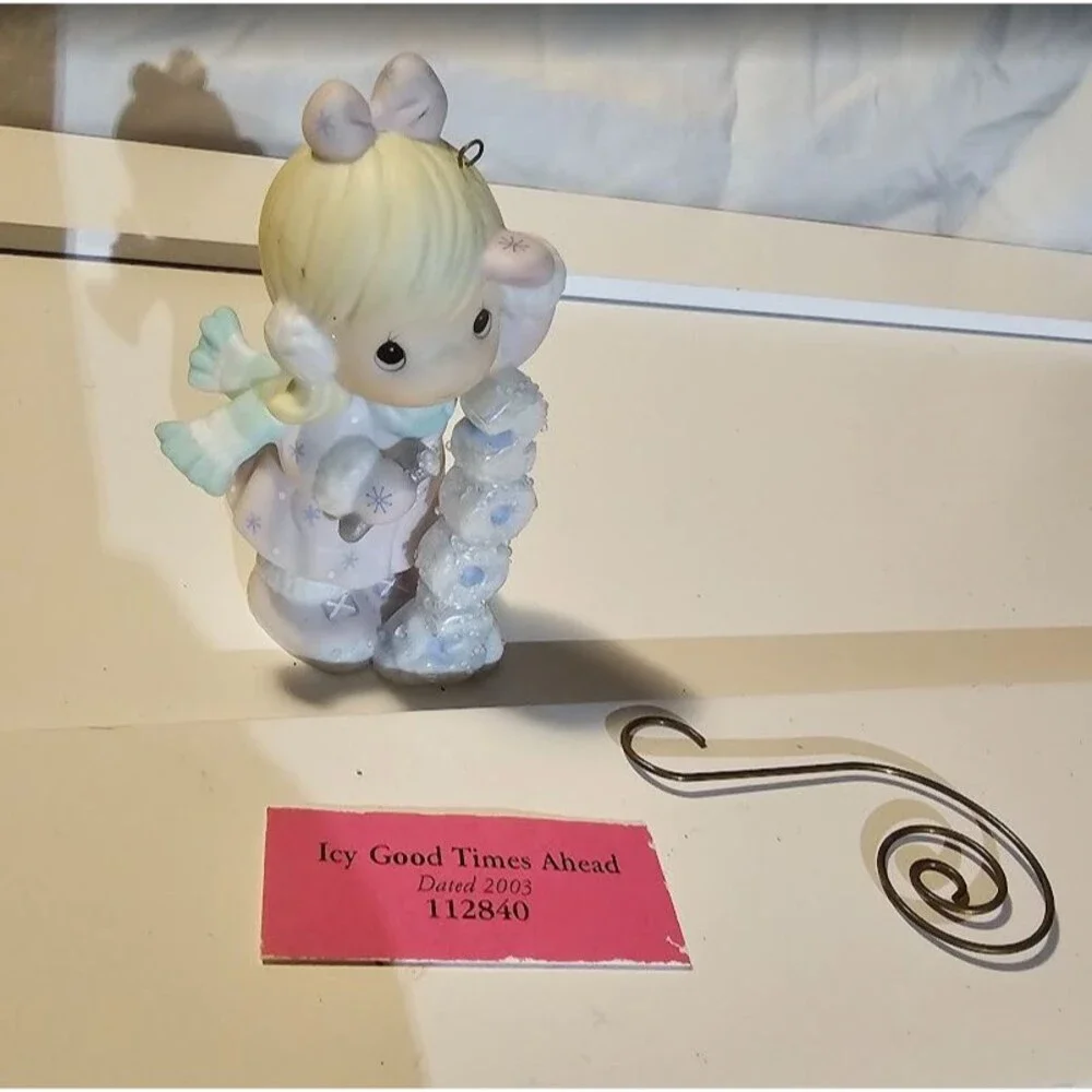 2003 Christmas Precious Moments Figurine, Annual Christmas Figure